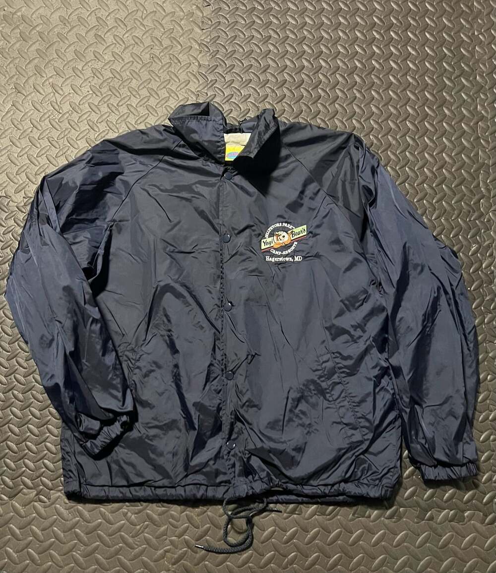 Hanna-Barbera Coaches Windbreaker Jacket, Size M, Made in Bangladesh